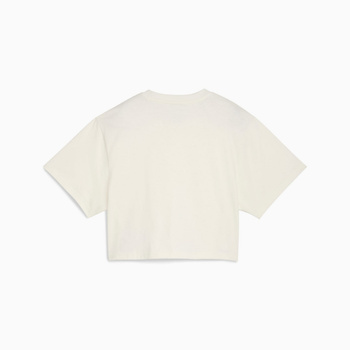 Koszulka damska Puma X ROSÉ RELAXED beżowa 63380677