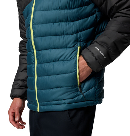 Kurtka puchowa męska Columbia POWDER LITE II niebieska 2086944429