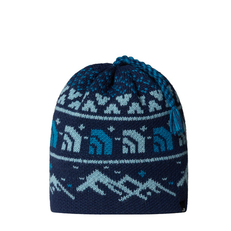 Czapka zimowa unisex The North Face CABIN SKI TUKE granatowa NF0A8CH0HMR
