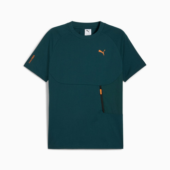 Koszulka męska Puma PUMATECH POCKET zielona 62967375