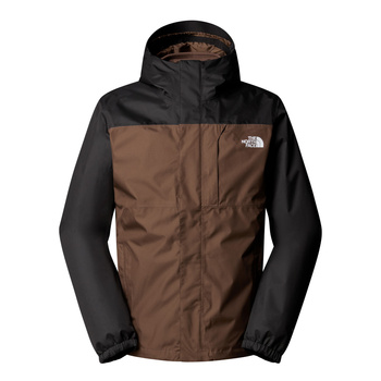Kurtka wodoodporna męska The North Face QUEST TRICLIMATE brązowa NF0A3YFH1OI