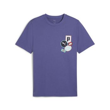 Koszulka męska Puma GRAPHICS ICON niebieska 68482946