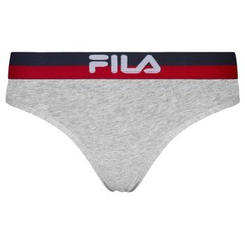 Majtki damskie Fila STRING 1-PACK szare FU6049-400