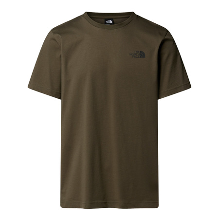 Koszulka męska The North Face BOX NSE EDGE OF LIGHT INFILL zielona NF0A8E3HFA4
