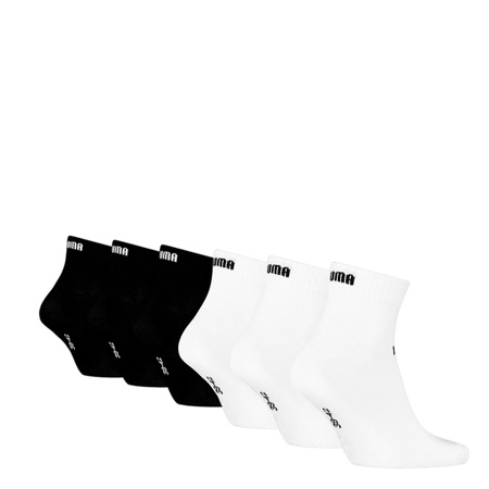 Skarpety unisex Puma ELEMENTS QUARTER 6-PACK wielokolorowe 93875803