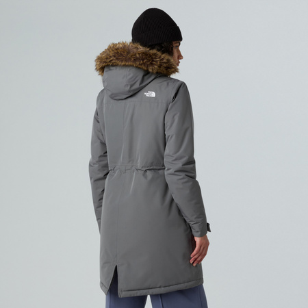 Parka z kapturem damska The North Face ZANECK szara NF0A8DZN0UZ