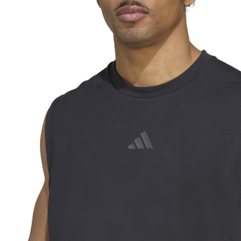 Tank top treningowy męski adidas D4T czarny KB9832