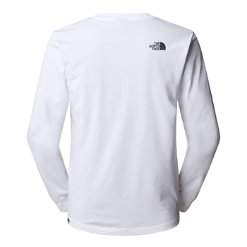 Longsleeve męski The North Face L/S FINE biały NF0A8A6PFN4