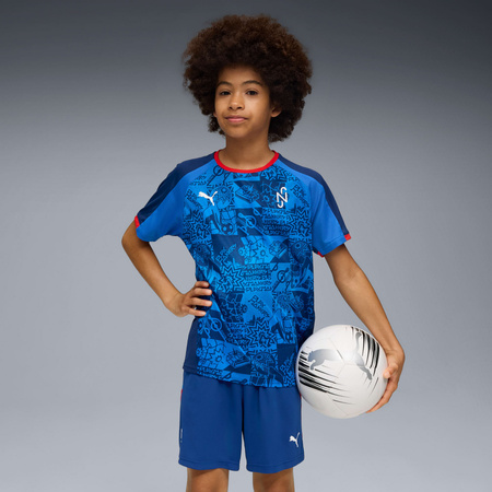 Koszulka chłopięca Puma NEYMAR JR PLAYMAKER JERSEY JR niebieska 66031510