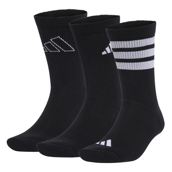 Skarpety unisex adidas LOGO 3-PACK czarne JI6315