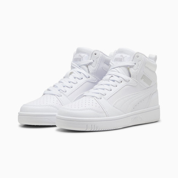 Buty sportowe dziecięce Puma REBOUND V6 MID JR białe 39383105