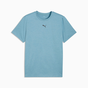 Koszulka treningowa męska Puma TAD ESSENTIALS HEATHER CAT niebieska 52592099