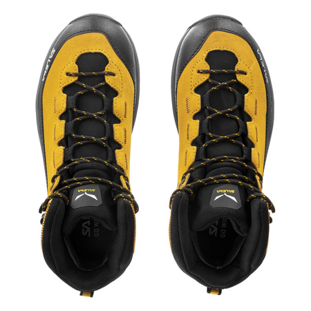 Buty turystyczne dziecięce Salewa MTN TRAINER 2 MID PTX K żółte 00-0000064011_2191