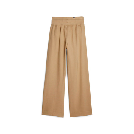 Spodnie dresowe damskie Puma HER STRAIGHT beżowe 67600784