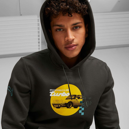 Bluza z kapturem męska Puma PL GRAPHIC czarna 62102501