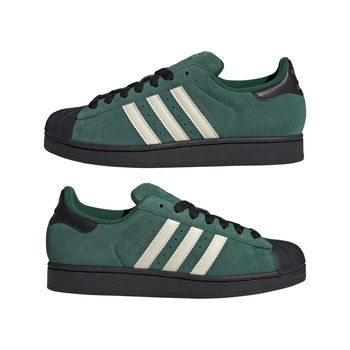 Buty sportowe męskie adidas SUPERSTAR II zielone JQ3219