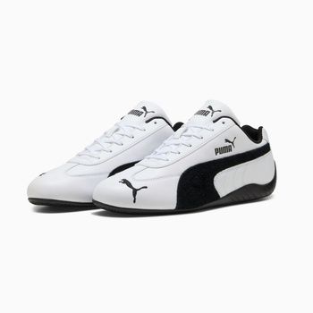 Buty sportowe unisex Puma SPEEDCAT LTHR białe 40317501