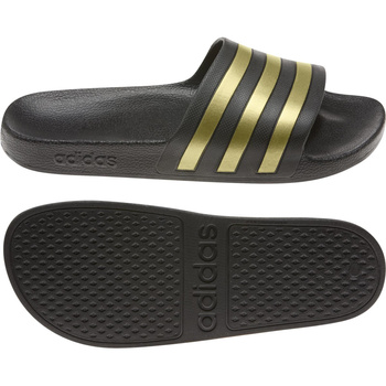 Klapki unisex adidas ADILETTE AQUA SLIDES czarne EG1758