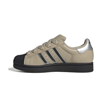 Buty sportowe damskie adidas SUPERSTAR II beżowe JR4234