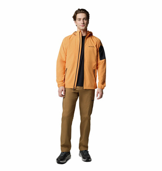 Kurtka softshellowa męska Columbia TALL HEIGHTS II pomarańczowa 2117211816