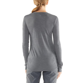 Longsleeve termiczny damski Icebreaker SPHERE szary IB104677018