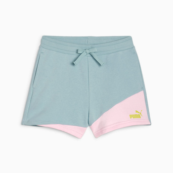 Spodenki dziewczęce Puma POWER COLORBLOCK TR niebieskie 67936622