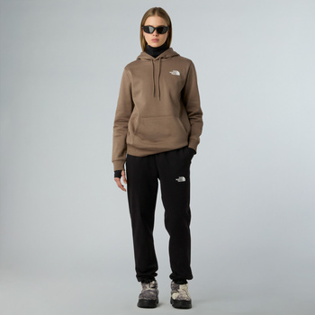 Bluza z kapturem damska The North Face SIMPLE DOME brązowa NF0A89EYBOW