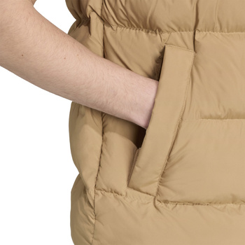 Bezrękawnik puchowy męski adidas COMMERCIAL beżowy JX4124