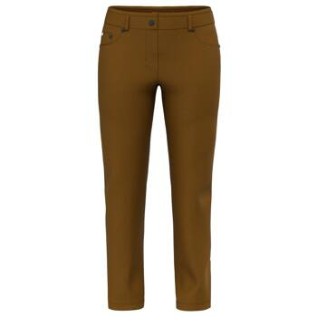 Spodnie damskie Salewa FANES CORD HEMP brązowe 00-0000028689_7020