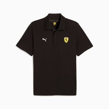 Koszulka polo męska Puma FERRARI RACE GRAPHIC czarna 62705301