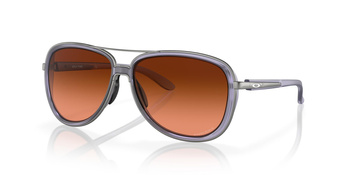 Okulary przeciwsłoneczne unisex Oakley SPLIT TIME fioletowe OO4129-26