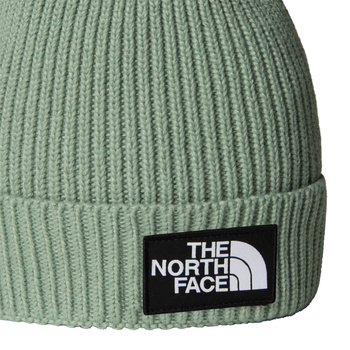 Czapka zimowa dziecięca The North Face LOGO BOX CUFFED zielona NF0A8CGUBQ1