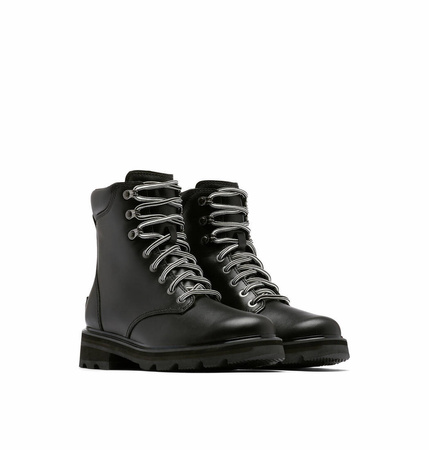 Buty skórzane Sorel LENNOX LACE STKD WP damskie