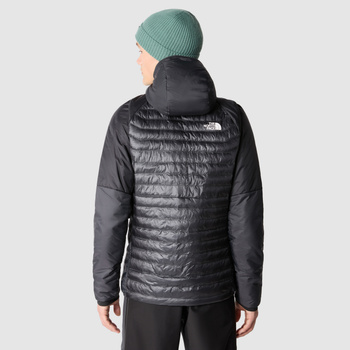 Kurtka z kapturem męska The North Face MACUGNAGA HYBRID INSULATION szara NF0A851XMN8