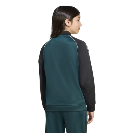 Bluza dresowa dziecięca adidas SST zielona JV8565