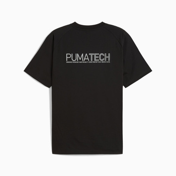 Koszulka męska Puma PUMATECH GRAPHIC RELAXED czarna 63210001