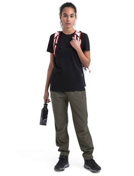 Koszulka damska Icebreaker MER 150 TECH LITE III czarna IB0A56Y8001