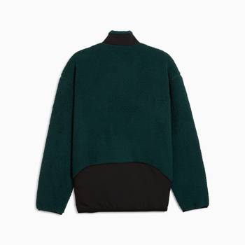 Polar męski Puma PUMATECH SOFT RELAXED SHERPA zielony 63210475