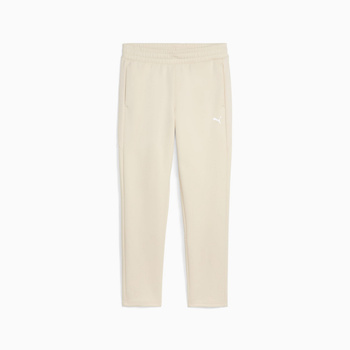 Spodnie dresowe damskie Puma EVOSTRIPE DK OP beżowe 68814387