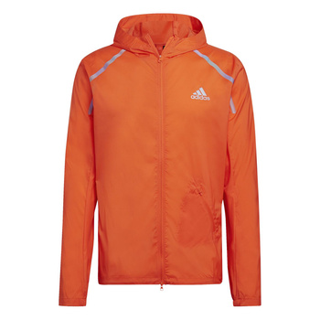 Kurtka z kapturem męska adidas MARATHON czerwona HL6508