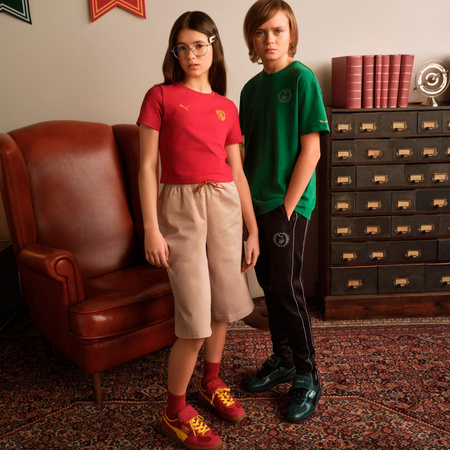 Buty sportowe dziecięce Puma PALERMO 2 HARRY POTTER JR zielone 40164001