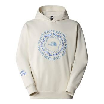 Bluza z kapturem męska The North Face NSE GRAPHIC beżowa NF0A87F3QLI