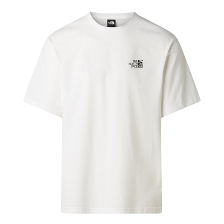 Koszulka unisex The North Face RUN GRAPHIC RELAXED biała NF0A8F2PFN4