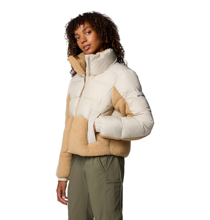 Kurtka puchowa damska Columbia LEADBETTER POINT II beżowa 2085602278