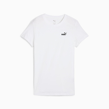 Koszulka damska Puma ESS SMALL NO.1 LOGO biała 68237202
