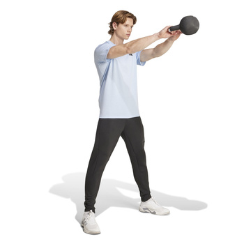 Koszulka treningowa męska adidas TRAIN ESSENTIALS niebieska JW7440