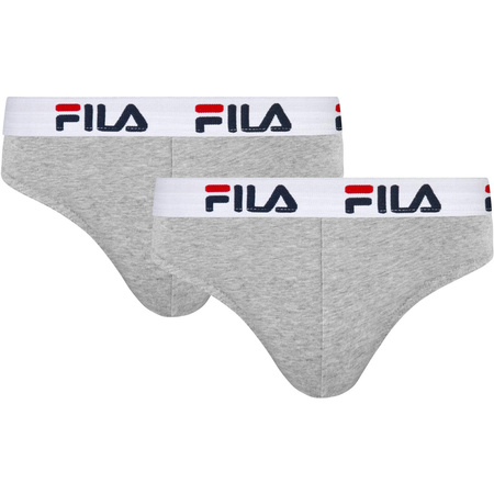 Majtki męskie fila BRIEF 2-PACK szare FU5015-2-400