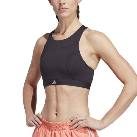 Stanik sportowy damski adidas RUNNING czarny HS7258