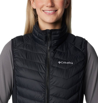 Bezrękawnik damski Columbia POWDER PASS czarny 1832222012