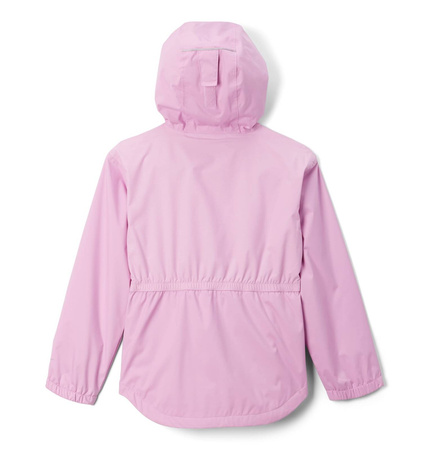 Kurtka z kapturem dziewczęca Columbia RAINY TRAILS FLEECE LINED różowa 1886591561